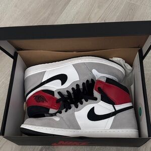 Jordan 1 Light smoke grey size 10.5